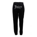 Womens Black Lilian Velour Pants 97516 by Juicy Couture from Hurleys