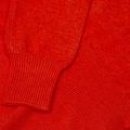 Womens Cherry Tomato Viril Tie Waist Knitted Top 35784 by Vila from Hurleys