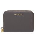 Womens Charcoal Sabel Tassel Zip Around Small Purse 44067 by Ted Baker from Hurleys