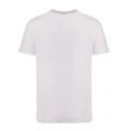 Mens White Signature Logo S/s T Shirt 83171 by Emporio Armani from Hurleys
