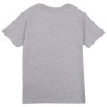 Boys Silver Grey Randy Tape S/s T Shirt 107476 by Pyrenex from Hurleys