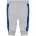 Toddler Grey Marl Logo Trim Hood Tracksuit 104821 by BOSS from Hurleys