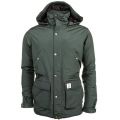 Mens Military Hooded Parka 66143 by Franklin + Marshall from Hurleys
