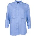 Womens Blue Denim L/s Shirt 69804 by Armani Jeans from Hurleys