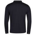 Mens Trace Navy Cheetham Check L/s Polo Shirt 21055 by Farah from Hurleys