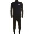 Mens Black Training Core Identity Cotton Tracksuit 64256 by EA7 from Hurleys