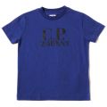 Boys Blue Goggle Back Print S/s Tee Shirt 31365 by C.P. Company Undersixteen from Hurleys