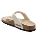 Womens Eggshell/Gold Gizeh Shiny Python Sandals 84994 by Birkenstock from Hurleys