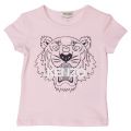 Girls Pink Tiger 1 S/s Tee Shirt