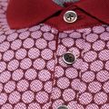 Mens Red Runapp Herringbone Spot S/s Polo Shirt 33040 by Ted Baker from Hurleys