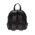 Womens Black Branded Satin Small Backpack 51152 by Versace Jeans Couture from Hurleys