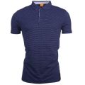 Orange Mens Dark Blue Pefect S/s Polo Shirt 13001 by BOSS from Hurleys