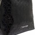 Womens Black Must Embossed Patent Backpack 76900 by Calvin Klein from Hurleys