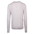 Mens Grey Marl Mailais Crew Neck Knitted Jumper 43950 by Ted Baker from Hurleys