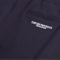 Mens Dark Blue Branded Pocket Sweat Pants 55576 by Emporio Armani from Hurleys