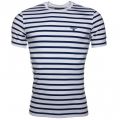 Lifestyle Mens Blue Greystead Striped S/s Tee Shirt
