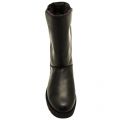 Womens Black Michelle Leather Boots 60850 by UGG from Hurleys