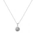 Womens Silver/Mother Of Pearl Blenra Button Pendant Necklace 53347 by Ted Baker from Hurleys