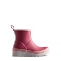 Womens Glenmore Rose Play Short Speckle Sole Wellington Boots 106194 by Hunter from Hurleys