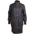 Heritage Womens Sage Waxed Rain Mac 64534 by Barbour from Hurleys