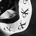 Womens CK Black Monogram Tape Rib Knitted Dress 49928 by Calvin Klein from Hurleys