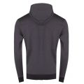 Mens Charcoal Patch Logo Hoodie 31894 by BOSS from Hurleys
