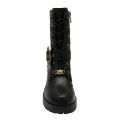 Womens Black Elegant Buckle Lace Boots 92680 by Versace Jeans Couture from Hurleys