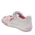 Girls White Glitter Florence Flower Dolly Shoes (24-34) 87409 by Lelli Kelly from Hurleys