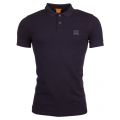 Mens Black Pascha S/s Polo Shirt 10855 by BOSS from Hurleys
