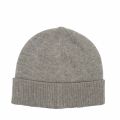 Toddler Grey Marl Branded Tab Knitted Hat 76077 by BOSS from Hurleys
