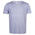 Casual Mens Natural And Blue Tabibi S/s T Shirt 21988 by BOSS from Hurleys
