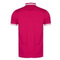 Athleisure Mens Dark Red Paddy Regular Fit S/s Polo Shirt 28089 by BOSS from Hurleys