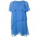 Womens Vista Blue Midsummer Dream Layered Dress 56619 by French Connection from Hurleys