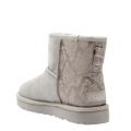 Womens Silver Classic Mini Metallic Snake Boots 34873 by UGG from Hurleys