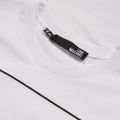 Womens Optical White Logo Box S/s T Shirt 17927 by Love Moschino from Hurleys