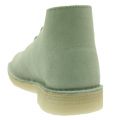 Womens Pale Green Suede Desert Boots 31326 by Clarks Originals from Hurleys