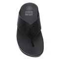 FitFlop Womens Black Crystall Toe-Thong Sandals 23827 by FitFlop from Hurleys