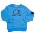 Boys Blue Sweat Top 6304 by C.P. Company Undersixteen from Hurleys