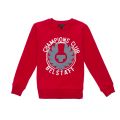 Boys Racing Red Riley Champion Crew Sweat Top 31533 by Belstaff from Hurleys
