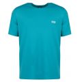 Mens Bright Green Mix & Match Small Logo S/s T Shirt 26740 by BOSS from Hurleys