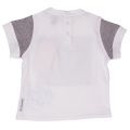 Baby White Graphic S/s Tee Shirt 11557 by Armani Junior from Hurleys