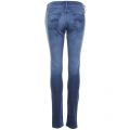 Womens Blue Luz Mid Rise Skinny Fit Jeans 42168 by Replay from Hurleys