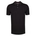 Mens Black Tape Trim Regular Fit S/s Polo Shirt 35732 by PS Paul Smith from Hurleys