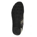 Mens Black/Gold Parkour Runn Trainers 83471 by BOSS from Hurleys