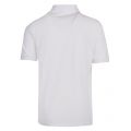 Mens White Patch Arm S/s Polo Shirt 53921 by Parajumpers from Hurleys