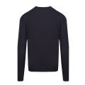 Mens Dark Navy Classic Zebra Crew Neck Knitted Jumper 52466 by PS Paul Smith from Hurleys