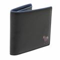 Mens Black Zebra Bifold Card Wallet 48671 by PS Paul Smith from Hurleys
