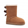 Kids Chestnut Bailey Bow II Boots (12-3) 99402 by UGG from Hurleys