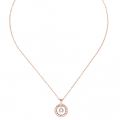 Womens Rose Gold & Clear Cadhaa Concentric Crystal Pendant 68749 by Ted Baker from Hurleys