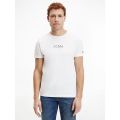Mens White Square Logo S/s T Shirt 109257 by Tommy Hilfiger from Hurleys